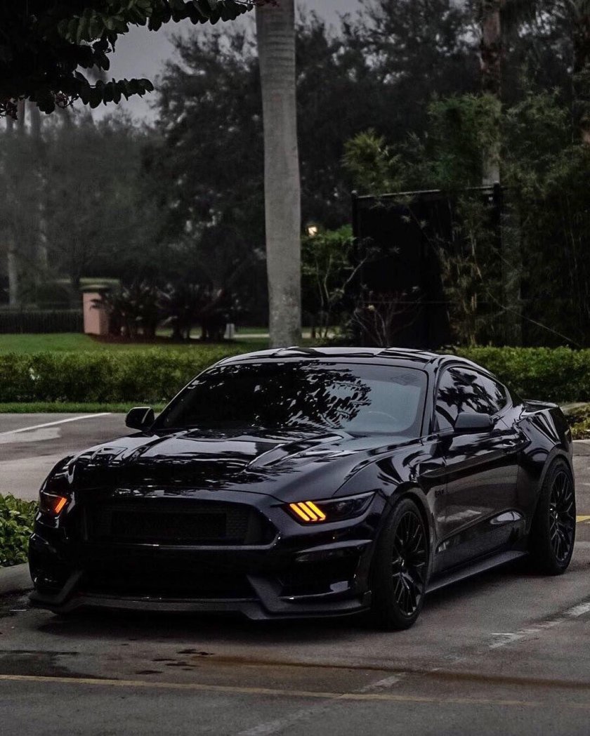 Форд Мустанг ГТ черный