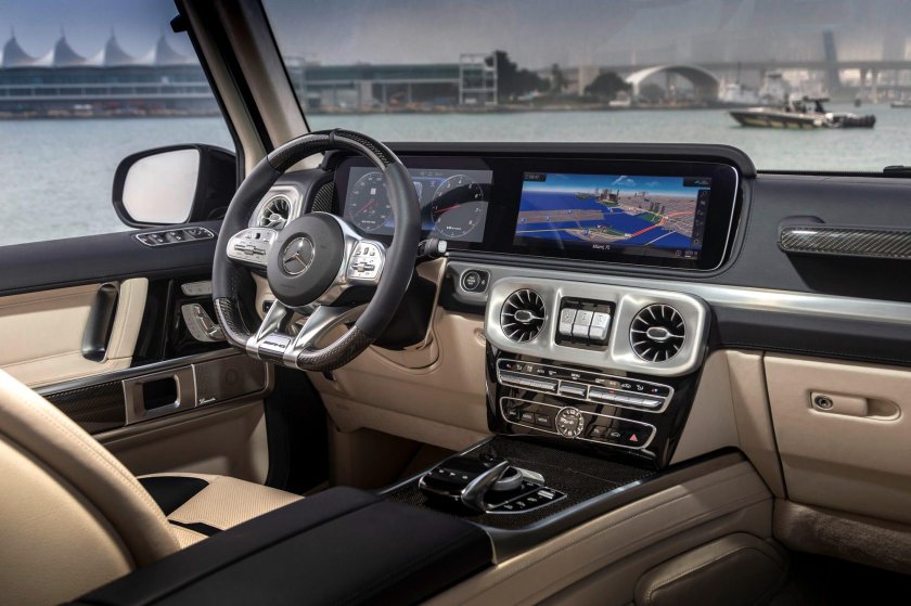 Mercedes g class AMG 2020 салон