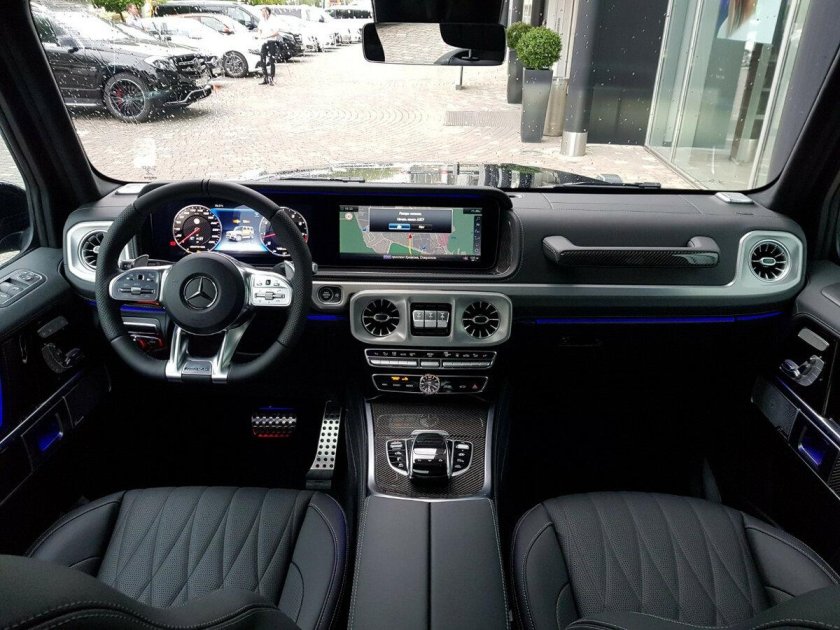 Мерседес АМГ G 63 салон