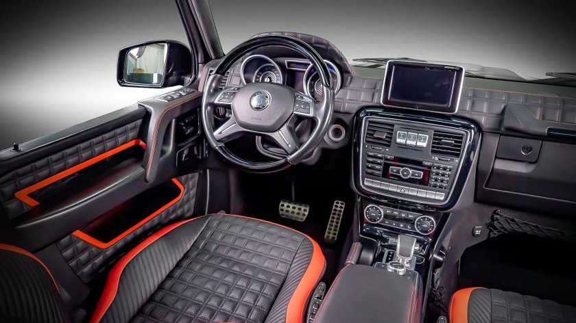 Мерседес Гелендваген 2023 салон