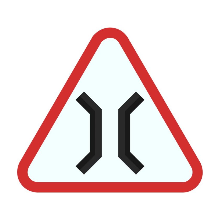 Дорожный знак мост