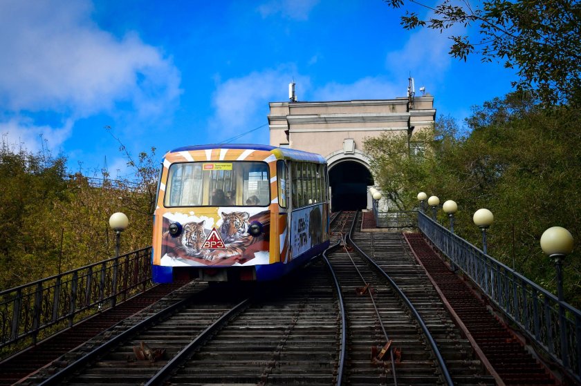 Владивостокский фуникулёр владивостока