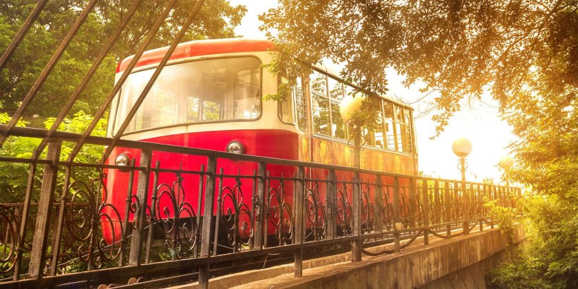 Фуникулер город Владивосток