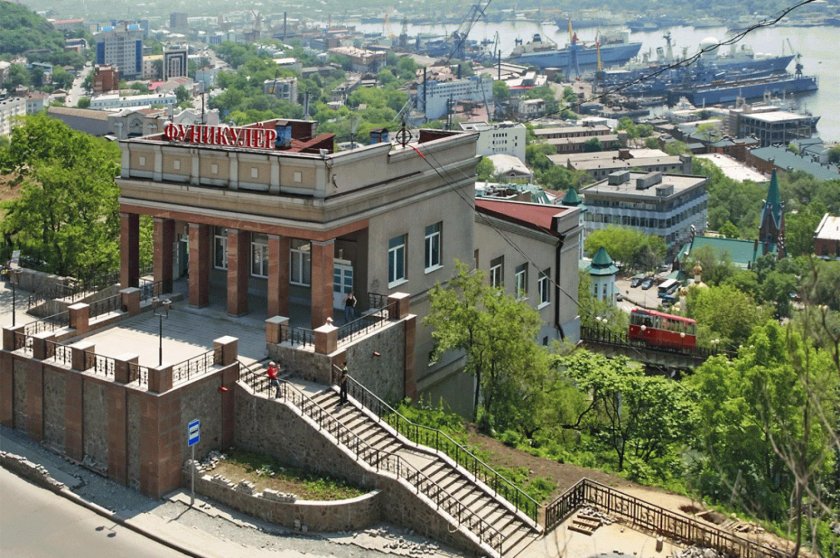 Фуникулер г Владивостока