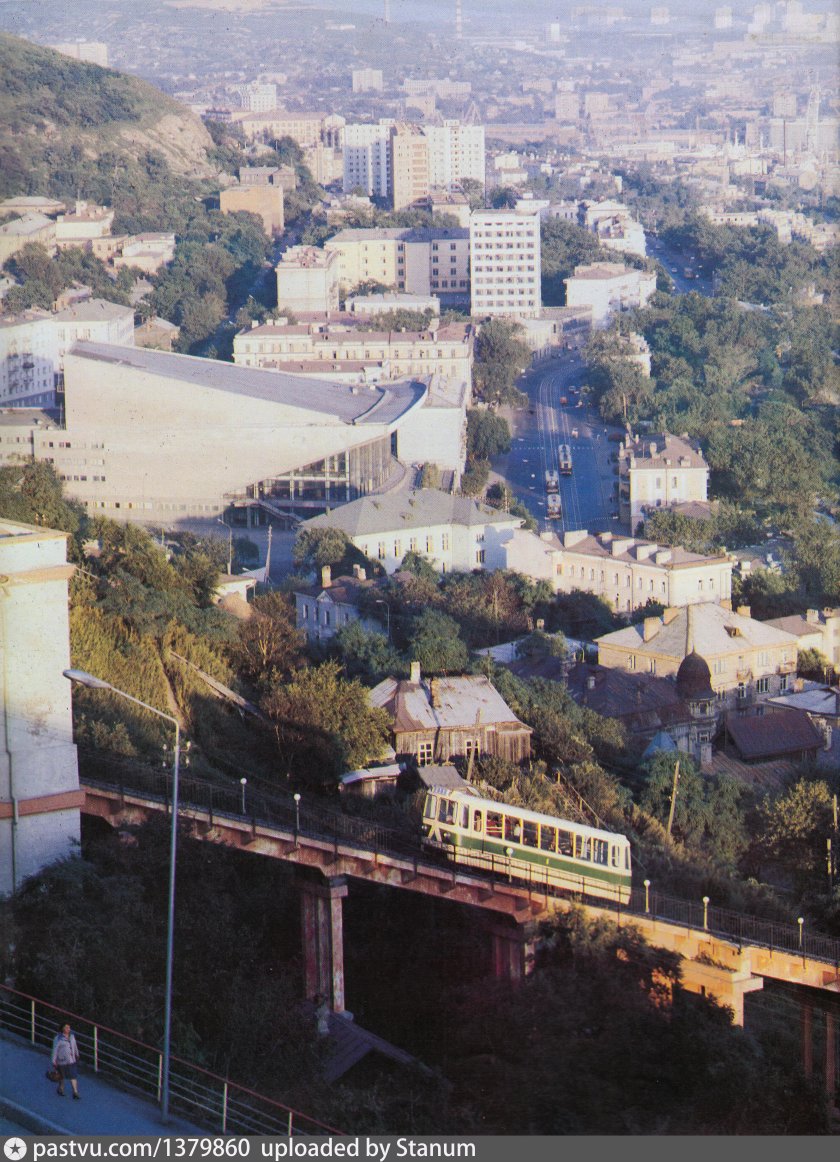 Владивосток старое кольцо фуникулера