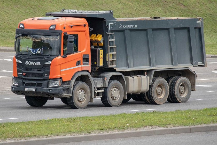 Scania g500 самосвал