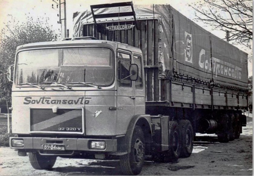 Скания 141 тягач Совтрансавто