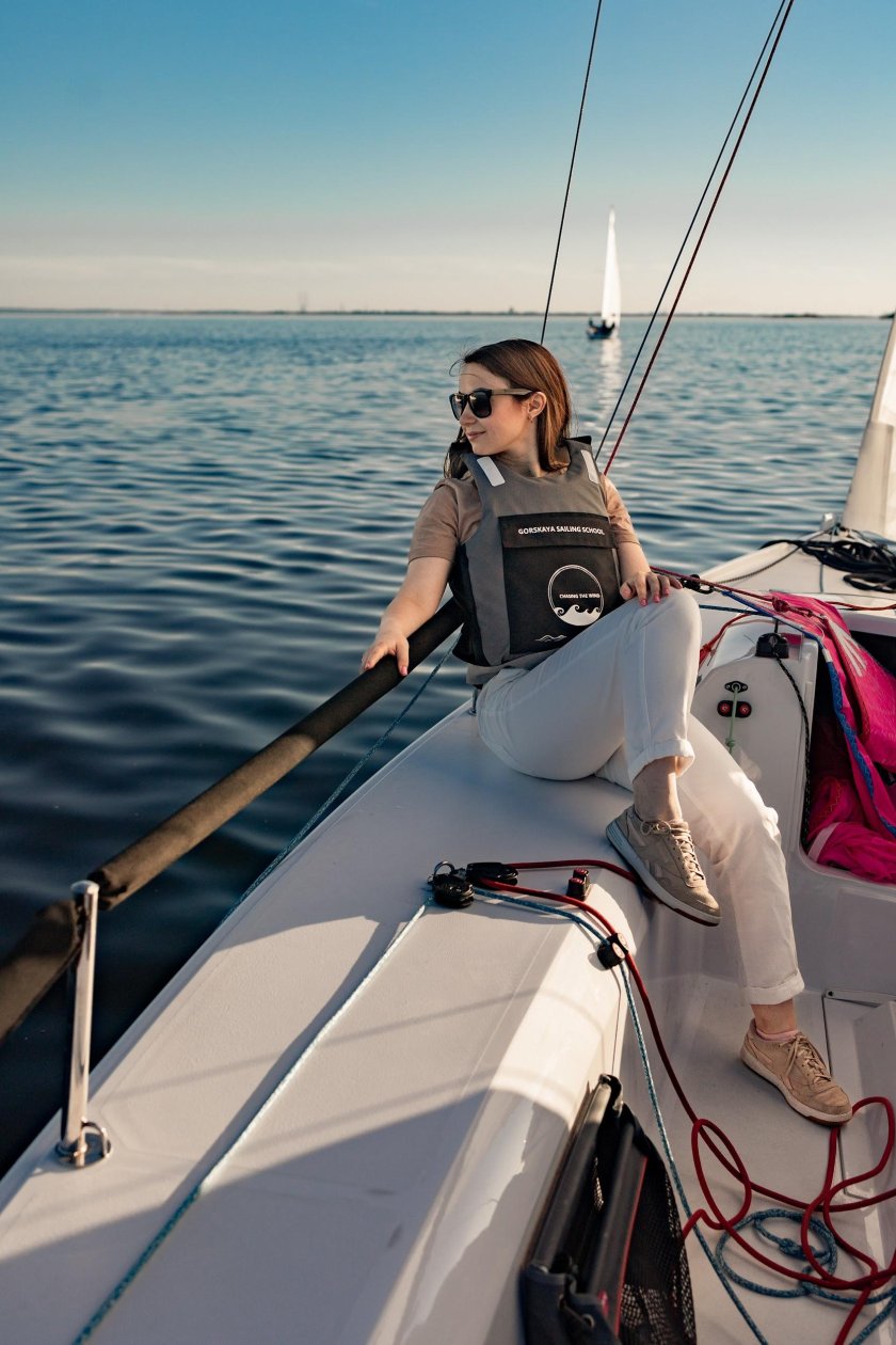 Прогулка на парусной яхте СПБ