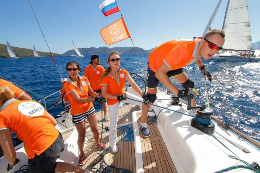 Парусный спорт яхтсмены