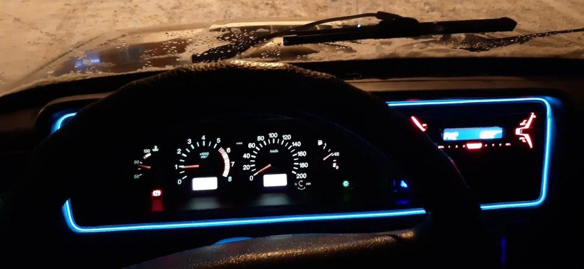 Приборка от ВАЗ 2114 на ВАЗ 2107