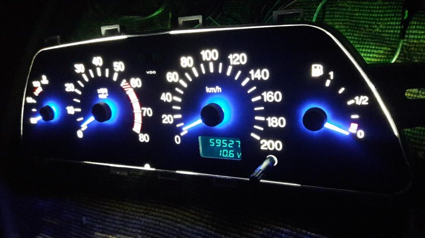 Пересвет панели приборов ВАЗ 2114