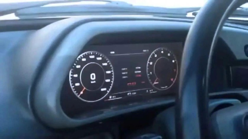 ЖК приборная панель на ВАЗ 2114