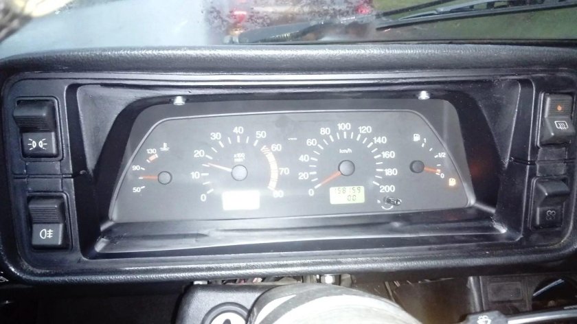 Приборная панель от ВАЗ 2114 на ВАЗ 2105