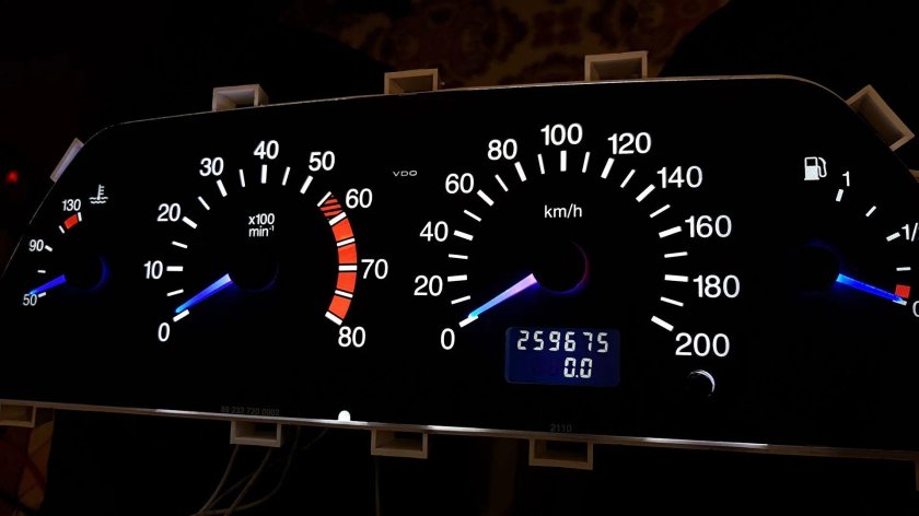 Пересвет приборки ВАЗ 2114