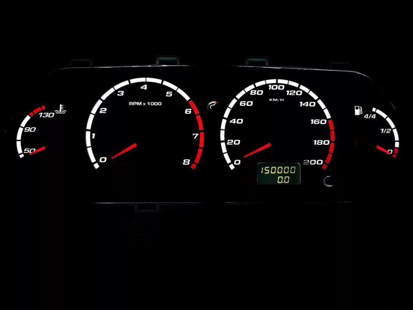 Тюнинговая панель приборов ВАЗ 2114