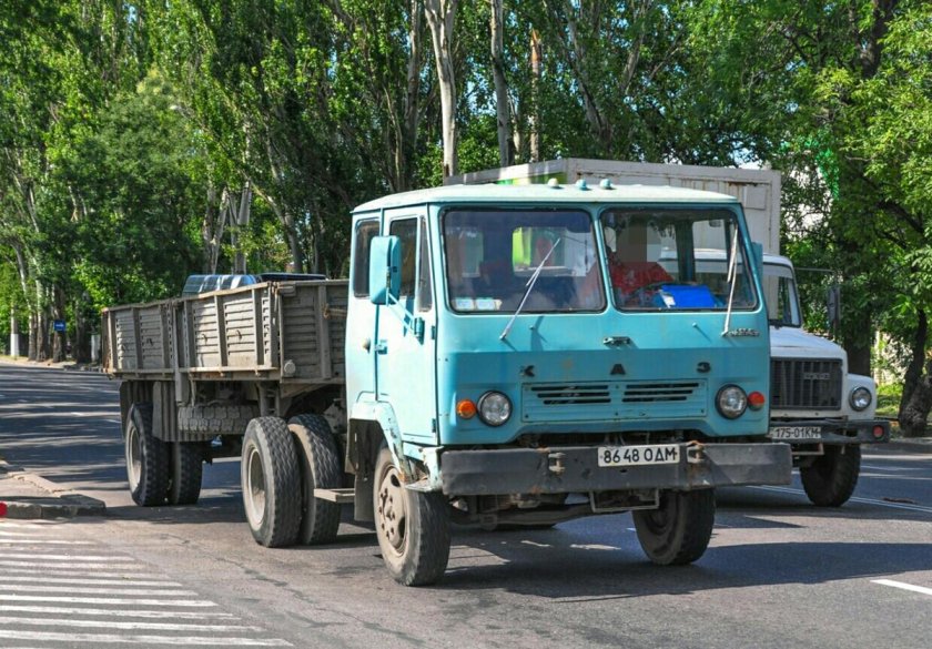 Горный тягач каз-4540 Колхида