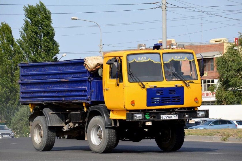 Горный тягач каз-4540 Колхида