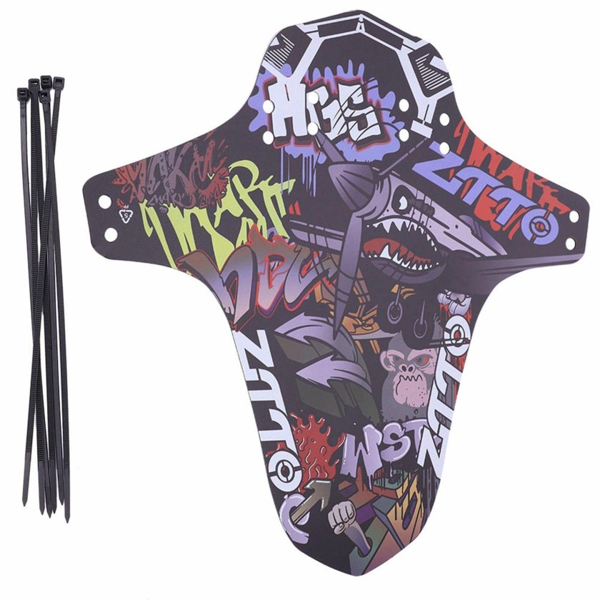 Украшение для велосипеда на крыло