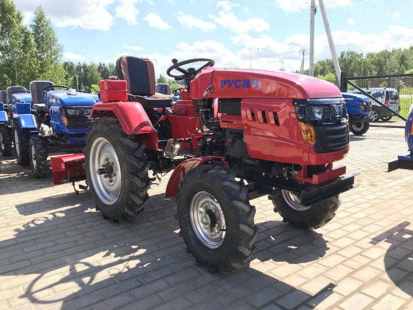 Минитрактор русич т 12