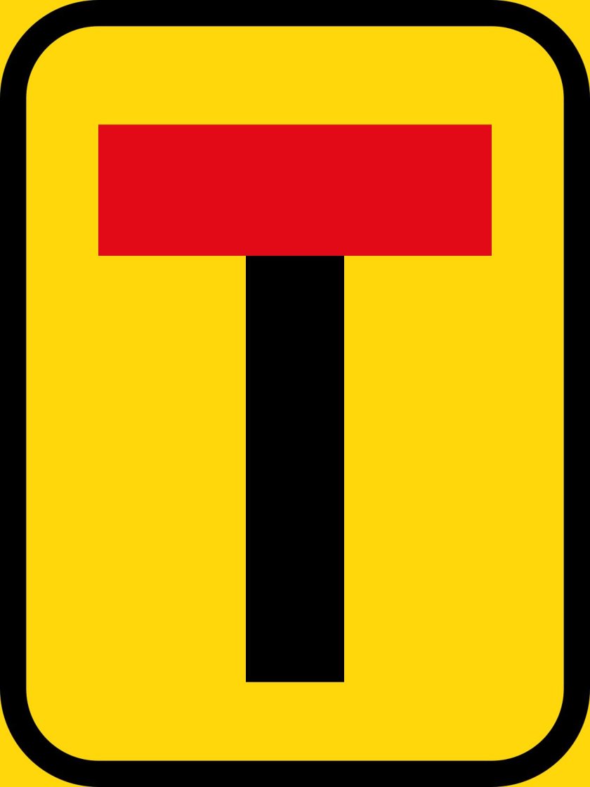 Временный знак тупик