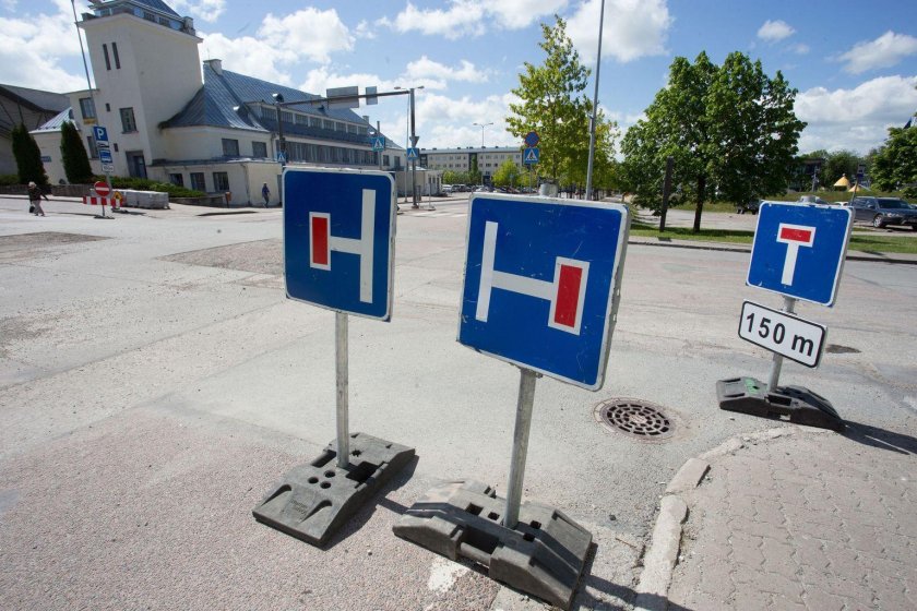 Знак тупик ПДД