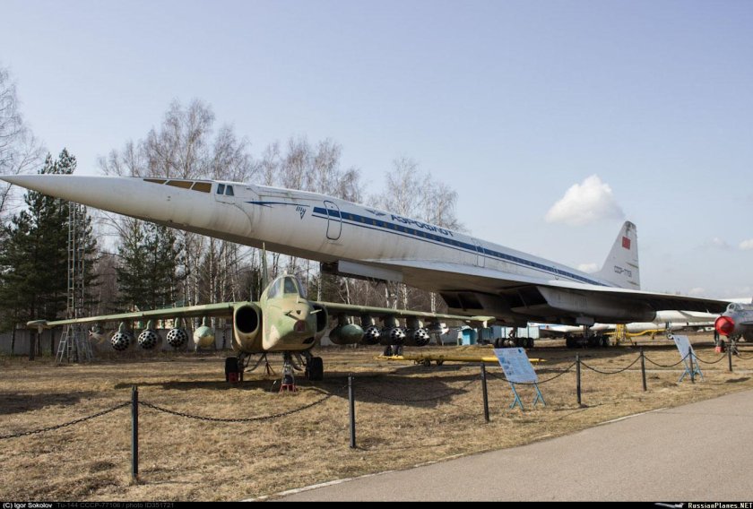 Музей авиации в самаре ту144