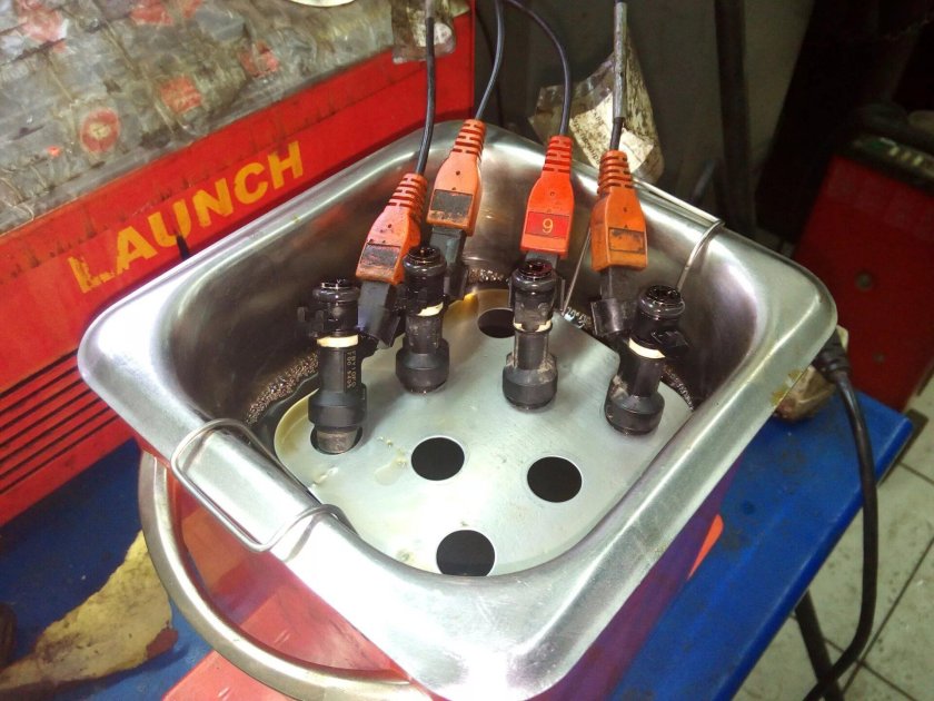 Ультразвуковая чистка форсунок