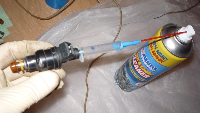 Промывка форсунок ВАЗ 2110