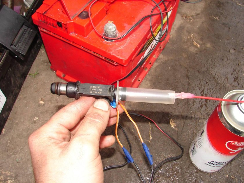 Чистка форсунок ВАЗ 2114