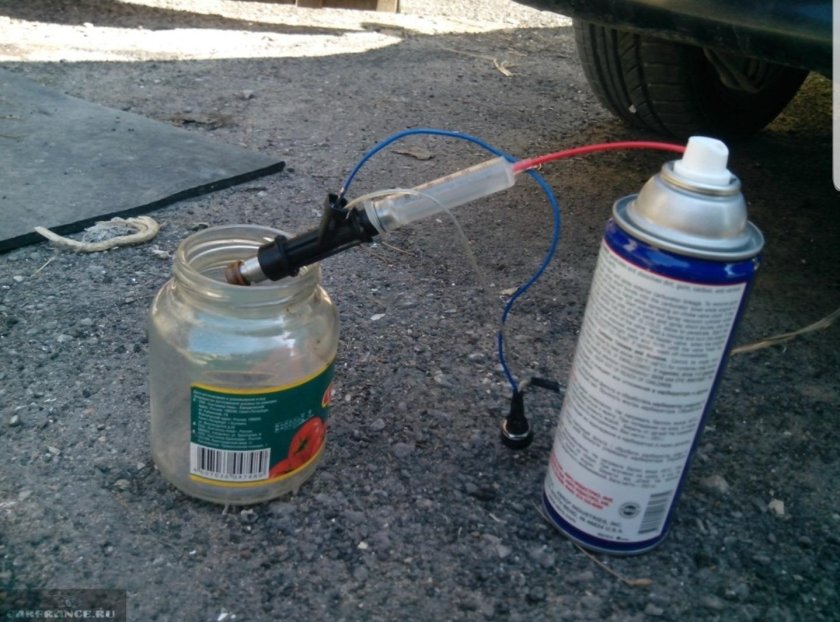 Промывка форсунок ВАЗ 2110