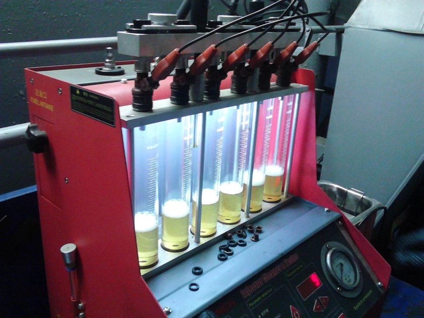 Лаунч 605 стенд для промывки форсунок