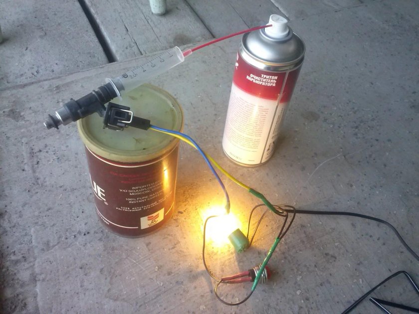 Промывка форсунок ВАЗ 2114