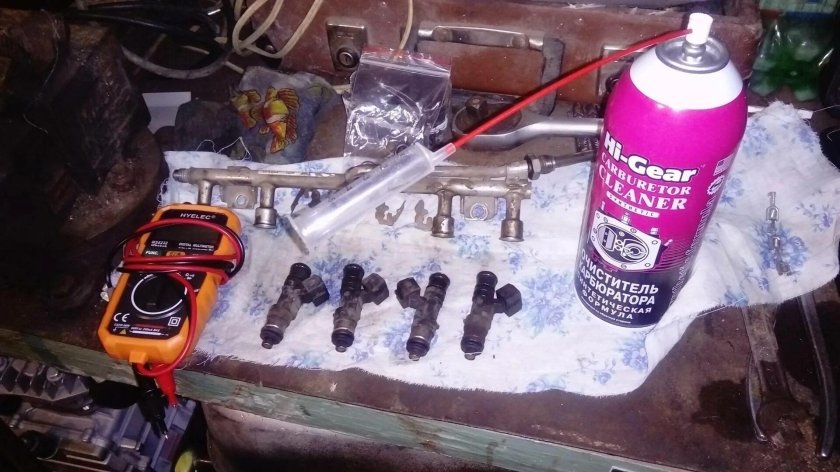Как почистить форсунки ВАЗ 2110