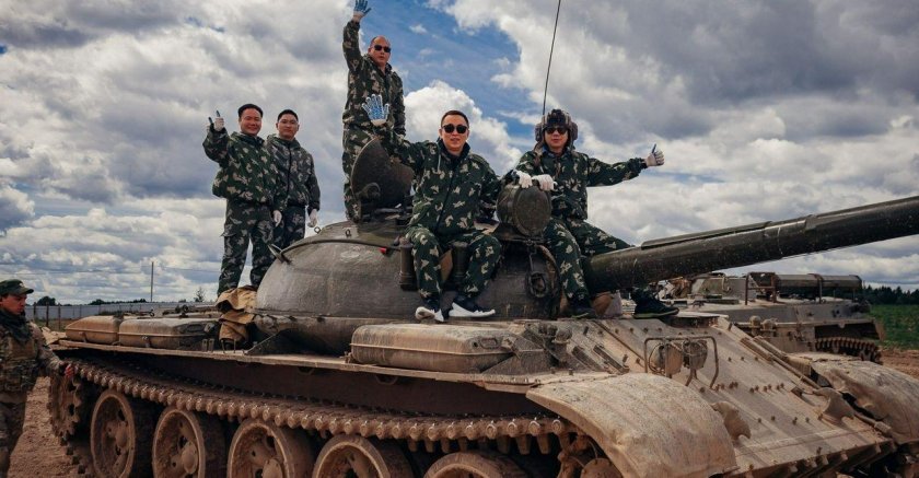 Катание на танке