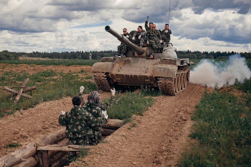 Поездка на танке