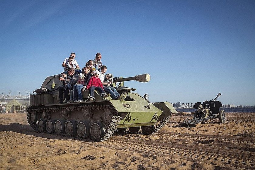 Катание на танках