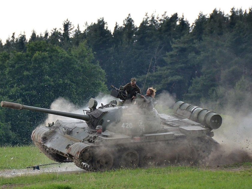 Вождение танка