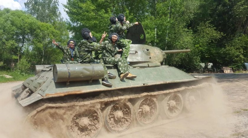 Катание на танке