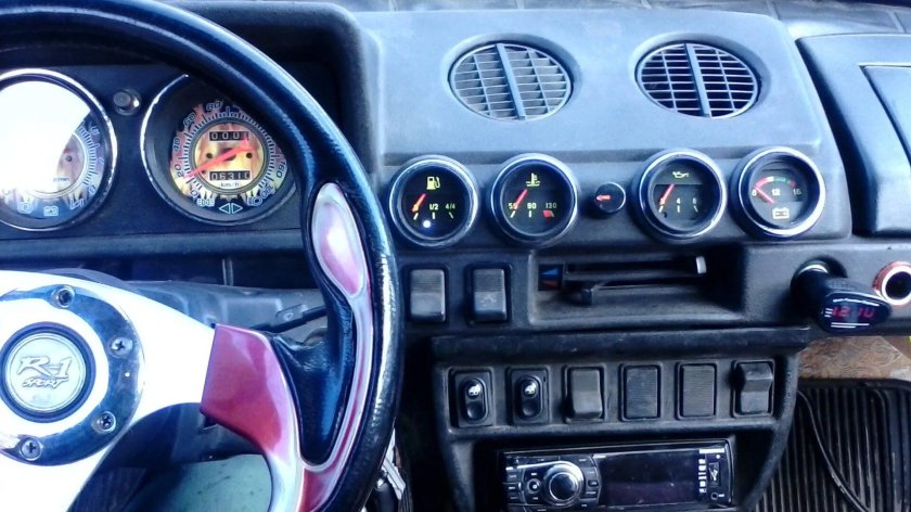 Ваз 2106 приборка