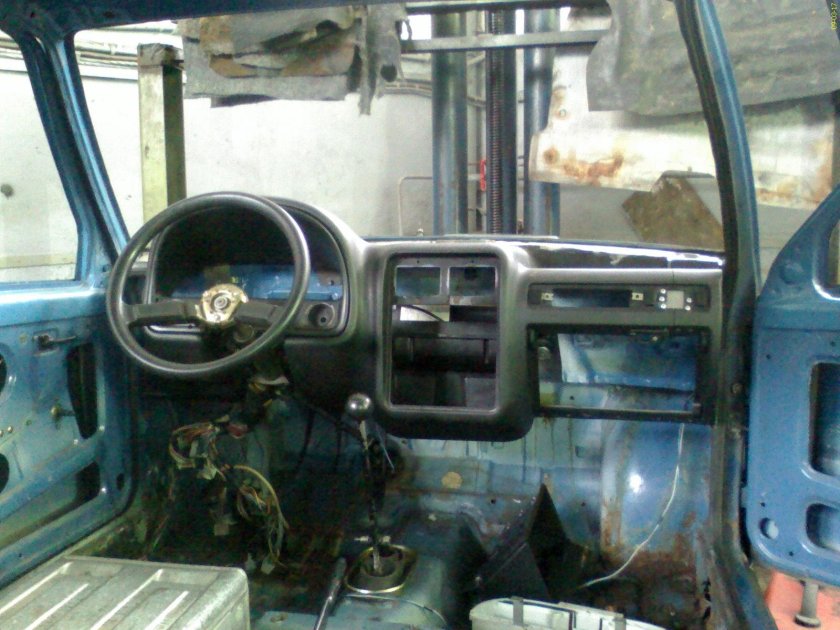 Руль от УАЗ на ГАЗ 3307