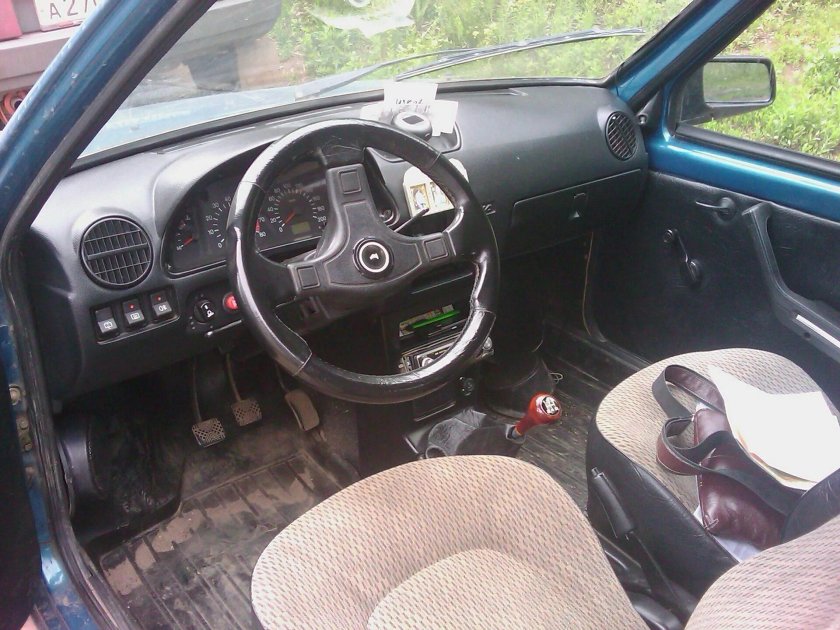 ВАЗ 1111 салон европанель