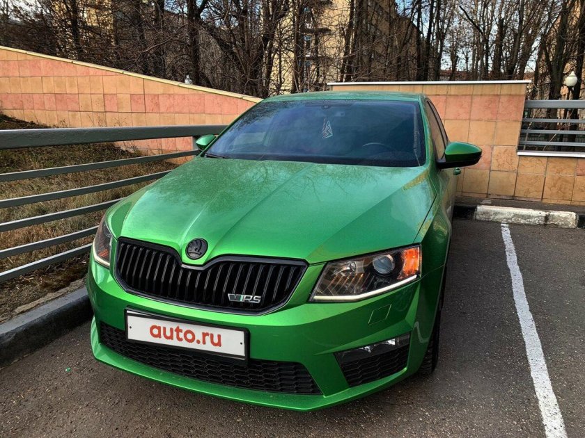 Skoda Octavia RS Green 2020