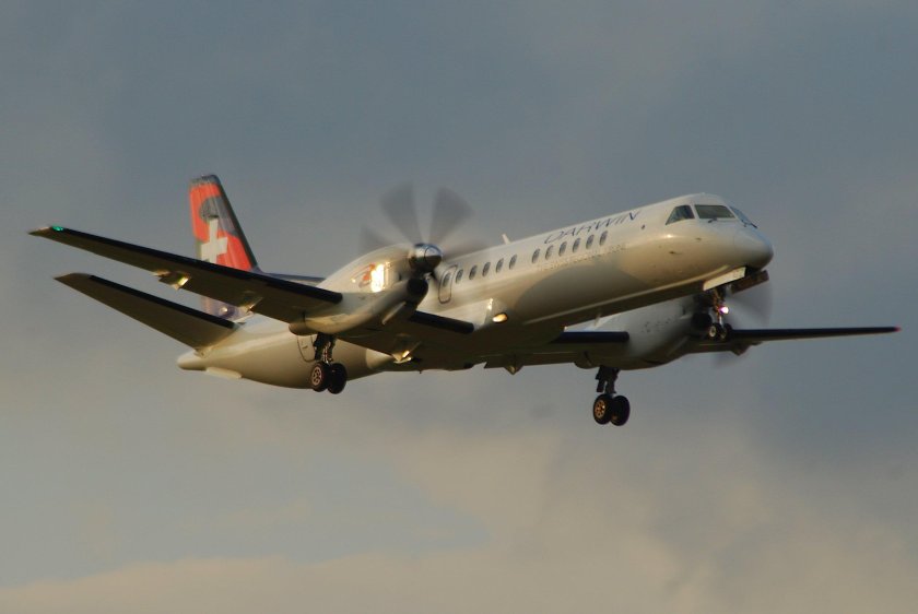 Saab 2000 самолет