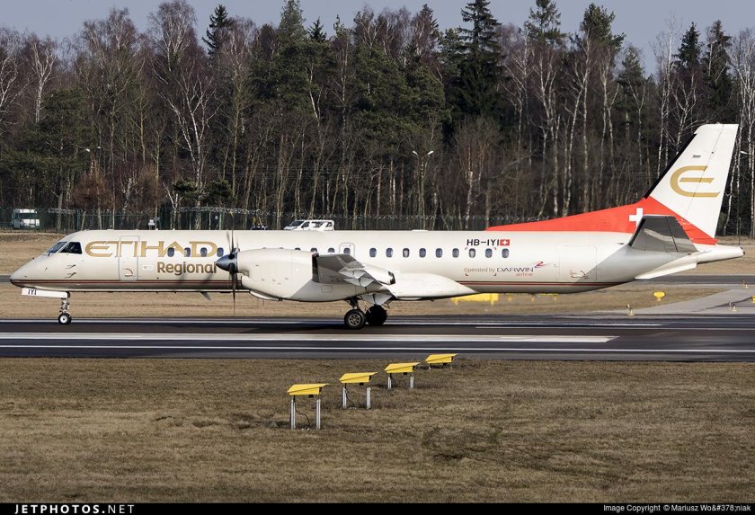 Etihad regional saab 2000