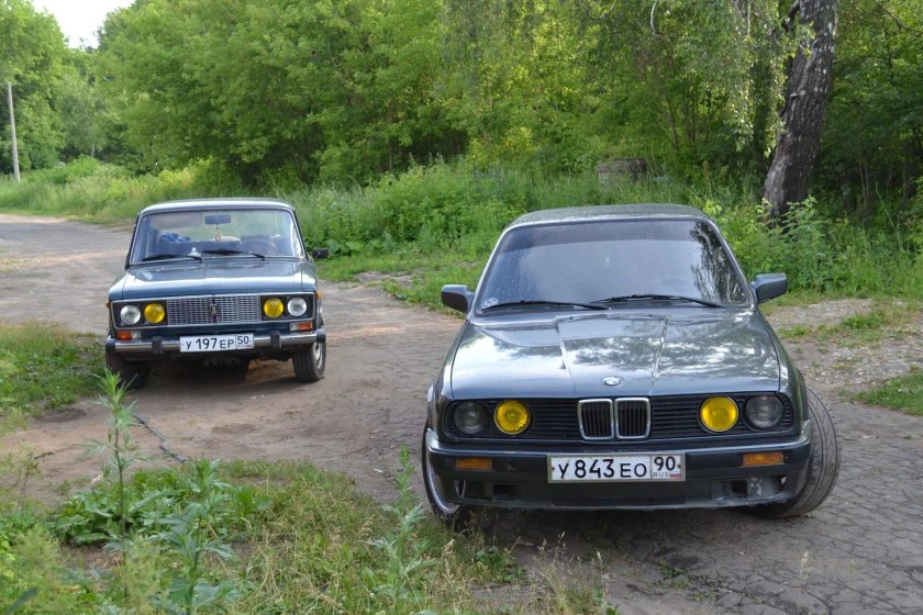 ВАЗ 2106 И БМВ е34