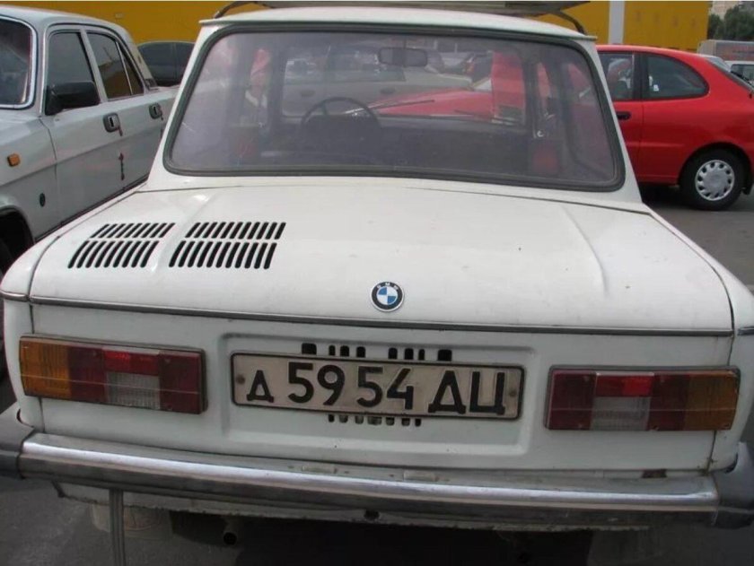Жигули со значком БМВ
