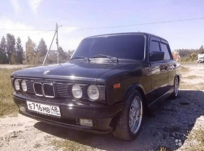 ВАЗ 2106 И БМВ 34