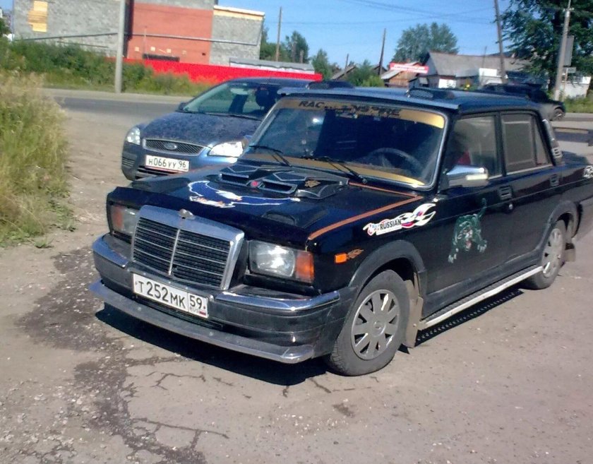 Мерседес 124 колхоз