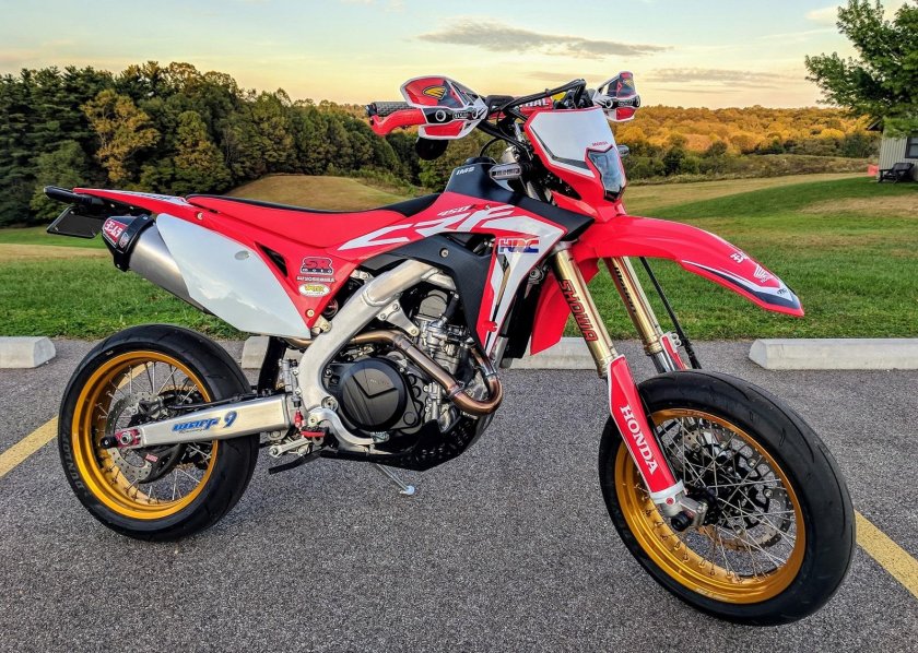 Honda crf450r Supermoto