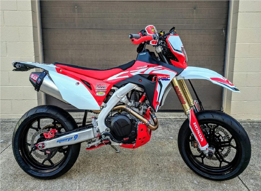 Honda crf450r Supermoto